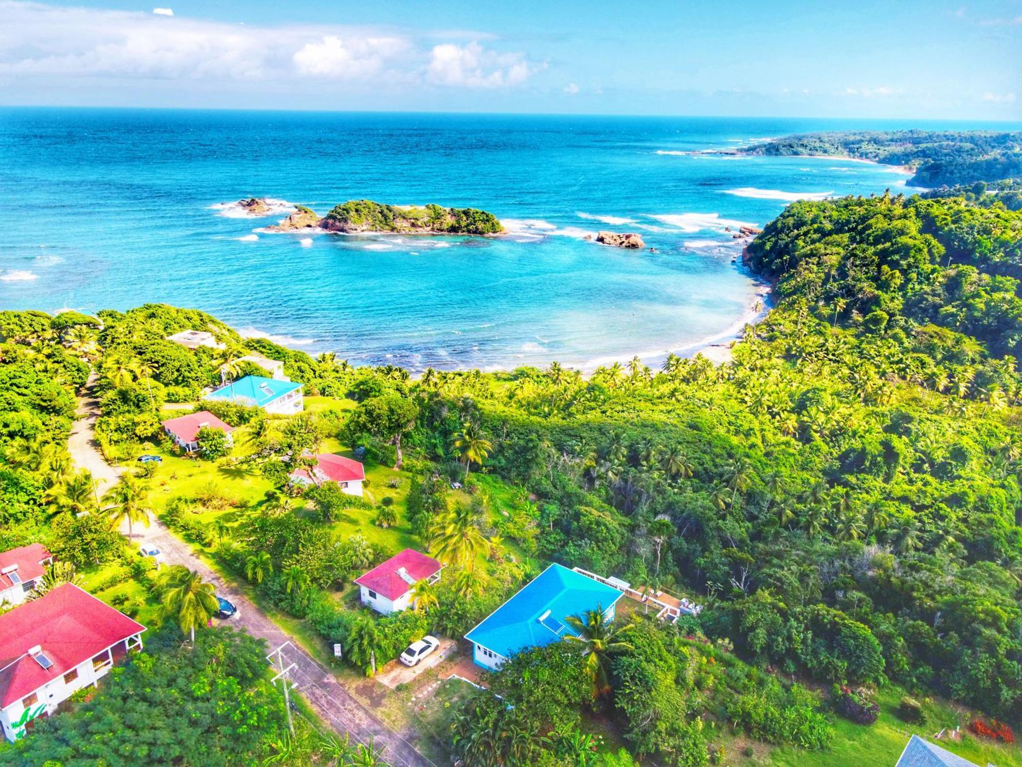 Blue Whale Villa Calibishie Bagian luar foto